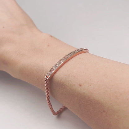 Rose Gold Bar Bracelet