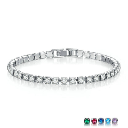 3.5mm White Gold Bracelet