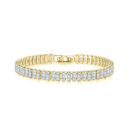 Classic Gold Tennis Bracelet