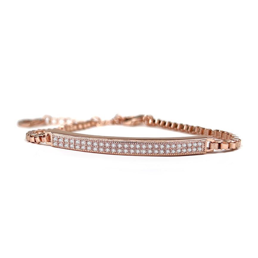 Rose Gold Bar Bracelet