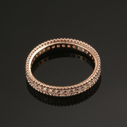 Rose Gold Bejewelled Ring