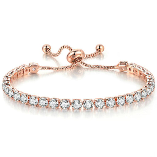 Adjustable Rose Gold Bracelet for Women and Teenage Girls -  Israel