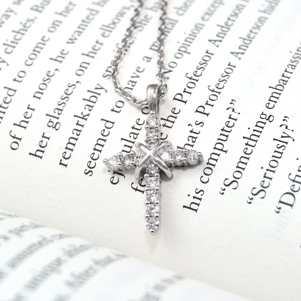 Silver Cross Necklace