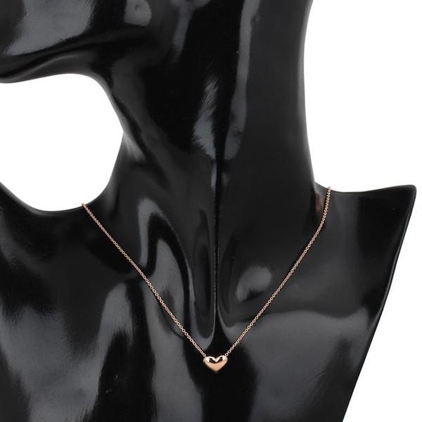 Rose Gold Heart Necklace