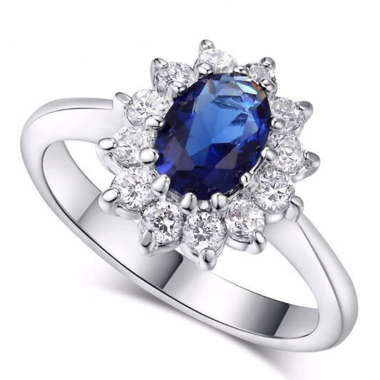 Princess Sapphire Ring